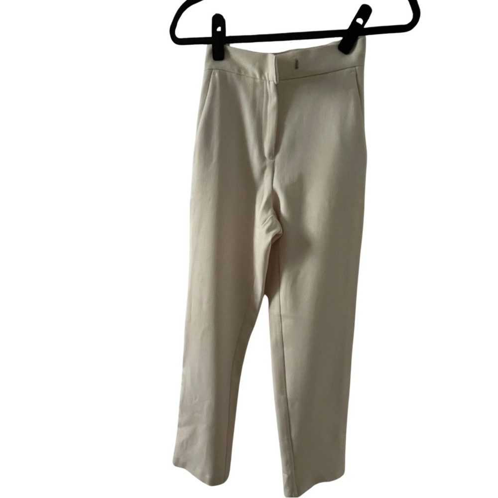 Djerf Avenue First Choice Pants Cream, XXS (Never Worn!)